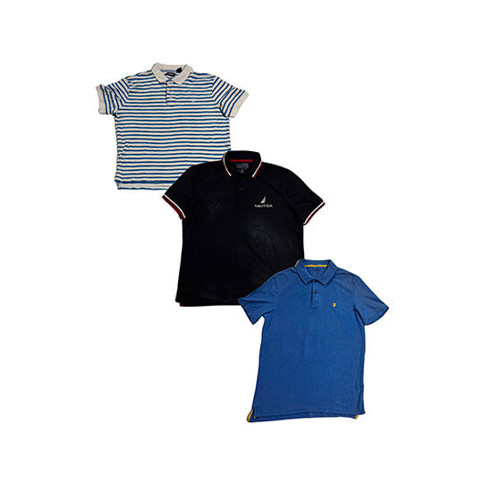 BRAND COLLAR T-SHIRT (100 Pcs)