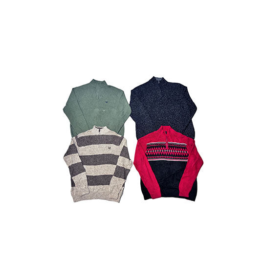 CHAPS HALF ZIPPER SWEATER (75 Pcs)