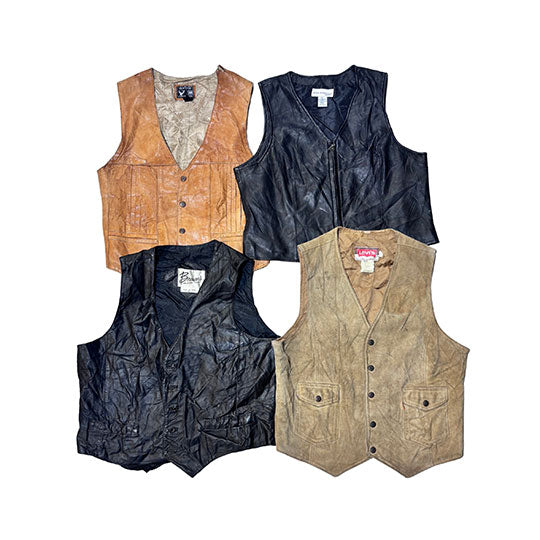 LEATHER VEST (100 Pcs)