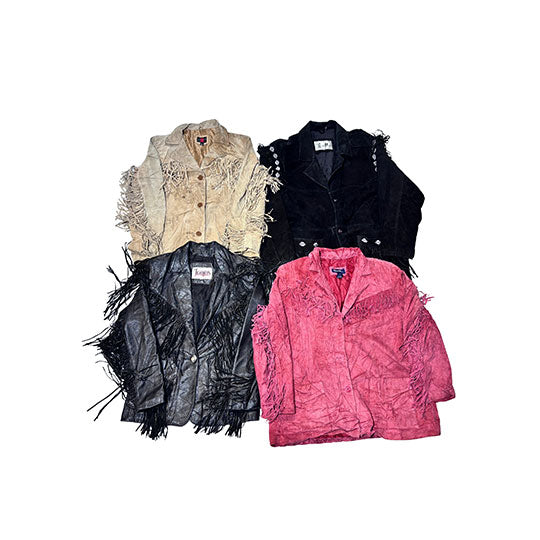 COW BOY LEATHER JACKET (15 Pcs)