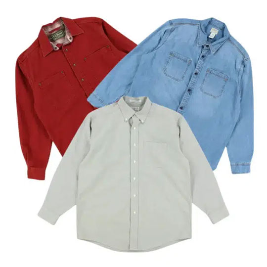 LL BEAN SHIRT (100 PCS)
